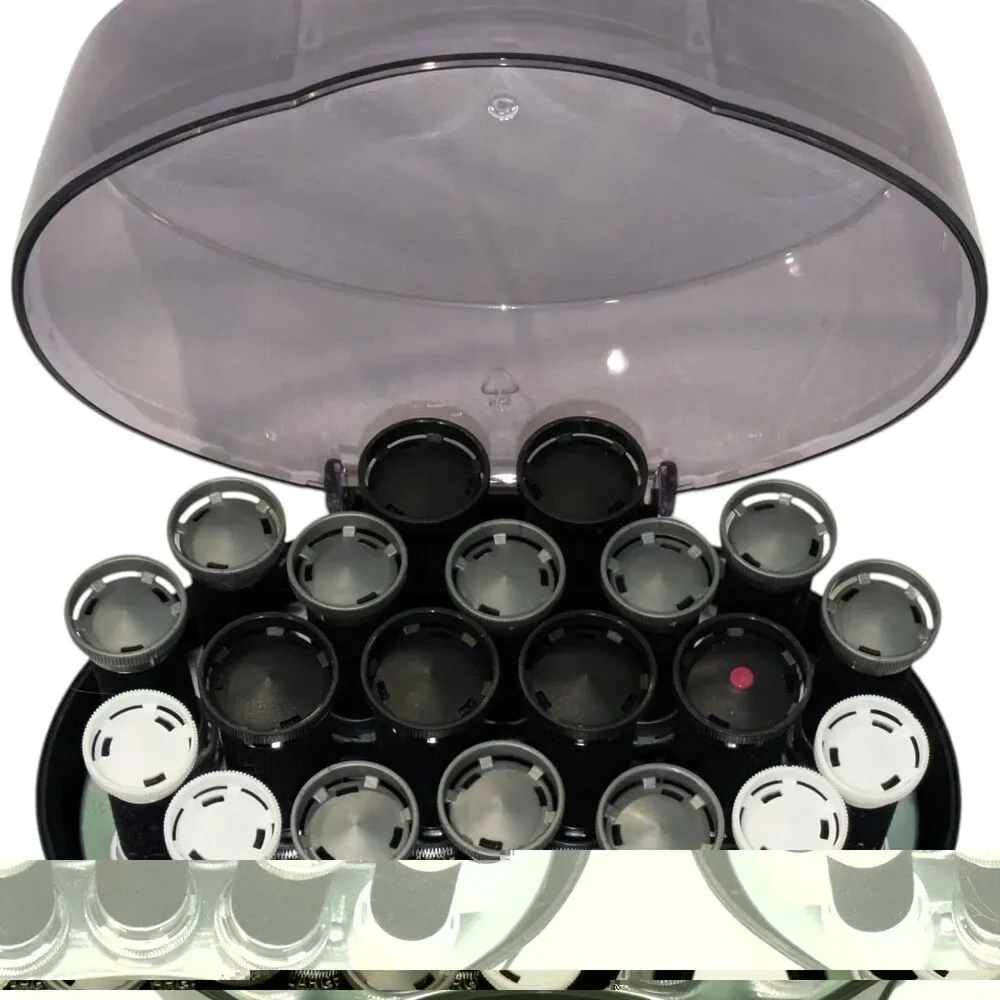 Remington Ionic Setter Hot Hair Rollers  KF20i Flocked 20 Rollers + Clips
